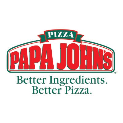 Custom papa johns logo iron on transfers (Decal Sticker) No.100434